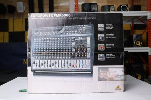 PMP6000 Mixer Behringer Liền Công Suất 1.600w 20 channels 2 x FX - HÀNG TRƯNG BÀY