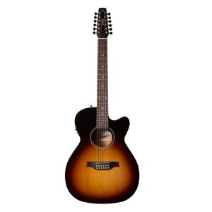 Guitar Seagull S12 CH CW Spruce Sunburst GT Presys II