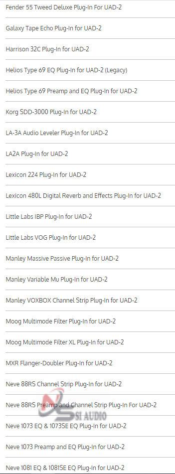 uad 2 satellite Quad + 88 plugins -4