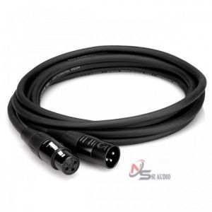 HOSA PRO MICROPHONE CABLE REAN XLR3F TO XLR3M