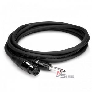 HOSA PRO MICROPHONE CABLE REAN XLR3F TO 1/4" TS