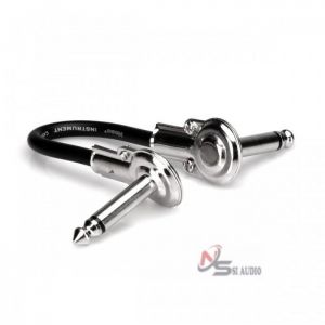 HOSA GUITAR PATCH CABLE LOW-PROFILE RIGHT-ANGLE TO SAME