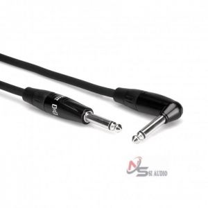 HOSA PRO GUITAR CABLE REAN STRAIGHT TO RIGHT-ANGLE