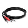 hosa-insert-cable-1/4-trs-to-dual-1/4-ts - ảnh nhỏ 2