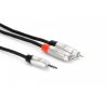 hosa-pro-stereo-breakout-rean-3-5mm-trs-to-dual-rca - ảnh nhỏ 2