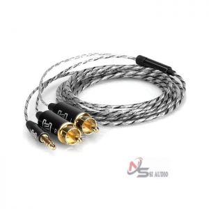 HOSA DRIVE STEREO BREAKOUT 3.5MM TRS TO DUAL RCA