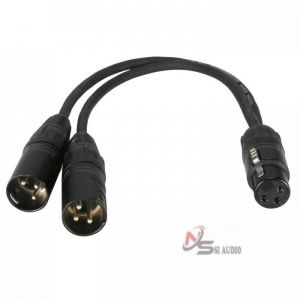 PROCO YMXF2XM-1 XLR Y-CABLE