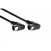 hosa-right-angle-midi-cable-5-pin-din-to-same - ảnh nhỏ 2