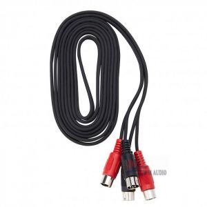 HOSA DUAL MIDI CABLE 5-PIN DIN TO SAME