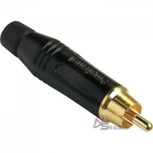 AMPHENOL ACPR-BLK RCA MALE CONNECTOR