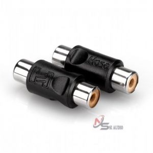 HOSA COUPLERS RCA TO SAME (2PCS)