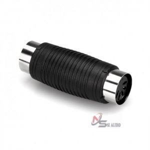 HOSA MIDI COUPLER 5-PIN DIN TO SAME