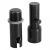 ON-STAGE QK-2B QUIK-RELEASE MIC ADAPTER (BLACK)