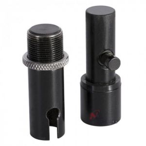 ON-STAGE QK-2B QUIK-RELEASE MIC ADAPTER (BLACK)