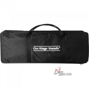 ON-STAGE MSB6500 MIC STAND BAG - HOLDS 3 ROUND BASE, 3 HEX BASE MICROPHONE STANDS OR VARIOUS BOOMS